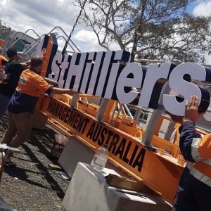 LED CRANE SIGNS